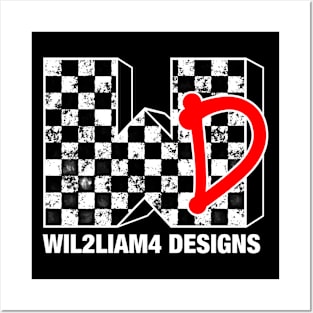 Wil2liam4 Designs parody logo Posters and Art